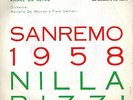 Nilla Pizzi-La Canzone Che Piace A Te 45 giri Sanremo 1958 Piero Umiliani EX/EX+