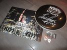 KISS -  ERIC SINGER DRUMHEAD, LAS VEGAS , original signed, FOTO, PICKS, KEYCARD