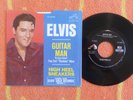 ELVIS PRESLEY Guitar Man 45 rpm w/ PICTURE SLEEVE RCA Victor 1968