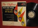 The Chiffons GIRL GROUP He's So Fine Laurie MONO LP Record VG+ SCARCE SEE