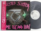 TWISTED SISTER Come Out And Play P-13233 JAPAN LP w/OBI 093az63