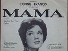 CONNIE FRANCIS 1960 Mama/Lipstick on your collar Unique P/S 7” Single BRAZIL
