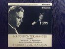 BRAHMS COLUMBIA SAX 2328 B/S 1ED  RICHTER-HAASER PIANO KARAJAN UK LP MINT