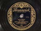 78 RPM --  Monk Hazel and His Bienville Roof Orchestra, Brunswick 4181, EE+ Jazz