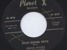 Bernie Moore RARE Surf Rock Instro 45 PLANET X Rock Guitar Rock Heartbreak HEAR