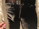 The Rolling Stones - Sticky Fingers VG+ ORIGINAL '71 press working zipper WARHOL