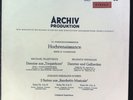 ARCHIV 198166 PRAETORIUS - DANCES FROM TERPICHORE - TAS