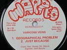 VARICOSE VEINS Incredible EP 7” RARE VINYL UK original 1978 WARP1/2