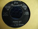 E.J. & THE ECHOES PEOPLE SAY DETROIT NORTHERN SOUL 45 DIAMOND JIM 8787  LISTEN