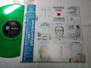JOHN LENNON SHAVED FISH BEATLES JAPAN ORIGINAL 1982 LIMITED GREEN VINYL W/OBI