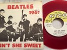 45 RPM The Beatles - Nobody's Child/Ain't She Sweet ATCO Red Wax Not TMOQ NM
