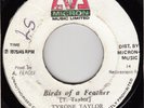 70s Reggae TYRONE TAYLOR birds of a feather Jamaican 7