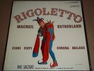 MacNeil/Sutherland/Siepi/Malagu/Sanzogno VERDI Rigoletto  London OSA 1332 SEALED