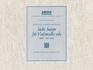 Pierre Fournier - Die 6 Cellosuiten Vinyl LP (3) Archiv Produktion NEW