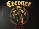 CORONER Punishment For Decadence 1988 LP Noise Thrash Destruction Kreator