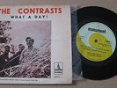 THE CONTRASTS What A Day+3    ISRAELI 7' EP 45 1968 Rock/Psych