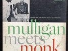 MULLIGAN MEETS MONK ORIG 1958 RIVERSIDE MONO DEEP GROOVE JAZZ LP THELONIOUS RARE