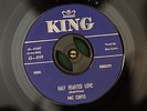 45 RPM Repro.  GRANDDADDY'S ROCKIN' / HALF HEARTED LOVE. MAC CURTIS. KING 4949