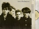 ECHO AND THE BUNNYMEN self titled LP EX+/VG WX 108 uk/europe with lyric inner