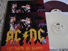 ACDC AC/DC AC DC 2 X VINYL LET THERE BE BLOOD LIMITED COLORED WHITE PINK kiss