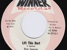 ELVIN SPENCER Lift This Hurt RARE M- northern soul 45 UPTEMPO VERSION deep soul