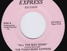 FUNNYBONE EXPRESS All The Way Down ** modern soul 45 disco boogie HEAR