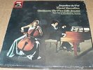 BEETHOVEN complete CELLO sonatas + DU PRE Barenboim 3LP box HMV SLS 5042 ED1 NM