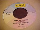 LIGHTNIN' HOPKINS  