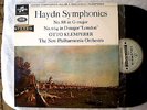 OTTO KLEMPERER-HAYDN SYMPHONIES No.88 IN G MAJOR No.104 IN D MAJOR-SAXO-2571-LP