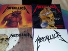 Metallica 4 Maxis LPs Vinyl plus Poster Jump In The Fire,One,Harvester Of Sorrow