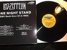 LP LED ZEPPELIN - One Night Stand (Black Cover) Playhouse Theatre London'69 MINT