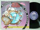 METAL CHURCH HANGING IN THE BALANCE 1993 LP PICTURE & LYRIC W/IN EX+   NM Promo