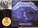 Metallica ?– Ride The Lightning LP ORIG PRESS THRASH METAL 1984 MFN 27 Exodus