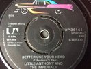 Little Anthony & The Imperials - Better Use Your Head/Gonna Fix You Good