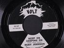 RUBY JOHNSON: Keep On Keeping On / If I Ever Needed Love 45 Soul