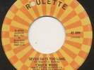 CHUCK WOOD on Roulette —SEVEN DAYS TOO LONG— northern soul mod r&b 45