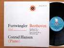 Beethoven Symphony 5 Piano Concerto 4 Hansen Furtwangler 1943 Unicorn UNI 106 NM