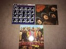 THE Beatles X3 Albums Hard Days Night &  Rubber Soul & Sgt Pepper vinyl 12