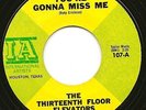 Psychedelic 45-13th Floor Elevators-You're Gonna MissMe-International Artist 107