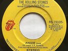 THE ROLLING STONES • angie / silver train •  45 • EL SALVADOR PRESS