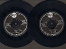 ELVIS PRESLEY- 2 X ORGINAL SINGLE 45s- RCA-GERMANY- 1956- HOUND DOG-MYSTERY TRAI