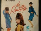 RARE The Ronettes Is This What I Get / Oh I Love You Picture sleeve 45 Doo Wop