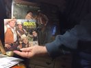 BONANZA Dan Blocker John/Robert Mitchum LP+LORNE GREENE Import 45 w Pic Slv LOOK