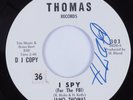 Northern Soul 45 JAMO THOMAS I Spy THOMAS HEAR