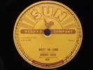 Johnny Cash Sun 266 78RPM  Next in Line b/w Don't Make Me Go