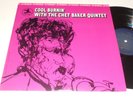 CHET BAKER QUINTET NM- Cool Burnin' Prestige PR 7496 RVG Brooks Coleman Lightsey