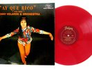 BENNY VELARDE & ORCHESTRA LP Ay Que Rico FANTASY Rec RED VINYL MONO Hear