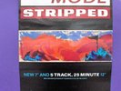 Depeche Mode Stripped ORIGINAL 1986 PROMO POSTER 17