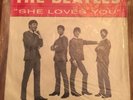 THE BEATLES She Loves You / I'll Get You 45 w/ Picture Sleeve SWAN S-4152