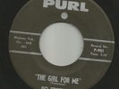 DOOWOP R&B bw/ NEW BREED BO FREEMAN & GROUP-  THE GIRL FOR ME  -HEAR BOTH - PURL